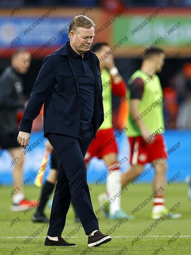 ROTTERDAM - Holland coach Ronald Koeman during the friendly Interland match between the Netherlands and Canada in Feyenoord Stadium de Kuip on June 6, 2024 in Rotterdam, the Netherlands. ANP MAURICE VAN STEEN PAYS-BAS-CANADA (4-0) 