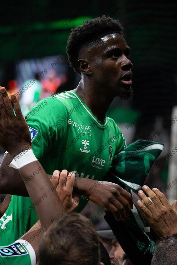 Foot - Ligue 2 (Play-offs) - ASSE - Rodez - But Mbuku ST ETIENNE-RODEZ (2-0) 