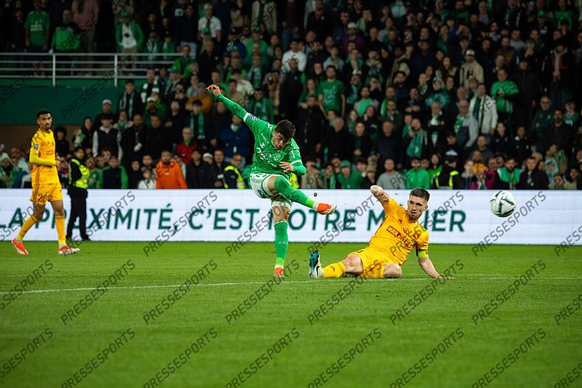 Foot - Ligue 2 (Play-offs) - ASSE - Rodez - ST ETIENNE-RODEZ (2-0) 
