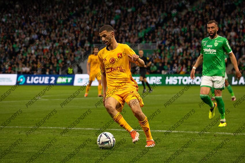 Foot - Ligue 2 (Play-offs) - ASSE - Rodez - Waniss Taïbi ST ETIENNE-RODEZ (2-0) 
