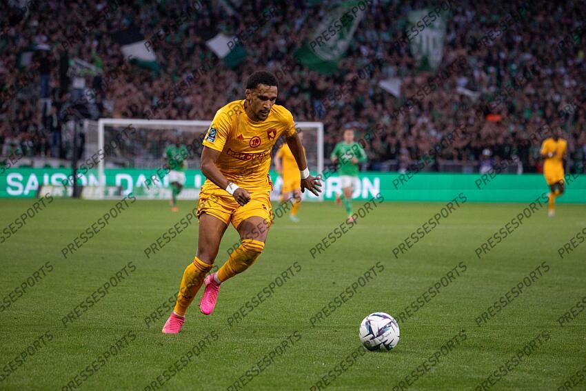Foot - Ligue 2 (Play-offs) - ASSE - Rodez - Andreas Hountondji ST ETIENNE-RODEZ (2-0) 