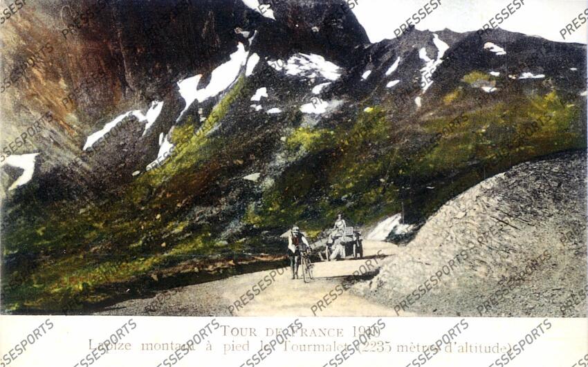 lapize (octave) au pied du col du tourmalet 