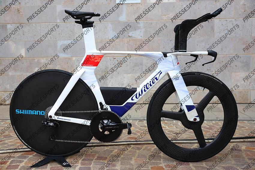 MAGAZINE GROUPAMA FDJ velo de CLM contre la montre Wilier Triestina de kung (stefan) - (sui) - 