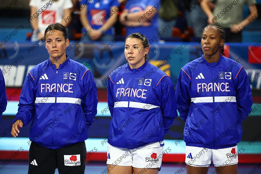 darleux (cleopatre) flippes (laura) kanor (orlane) FRANCE-NORVEGE (22-34) 
