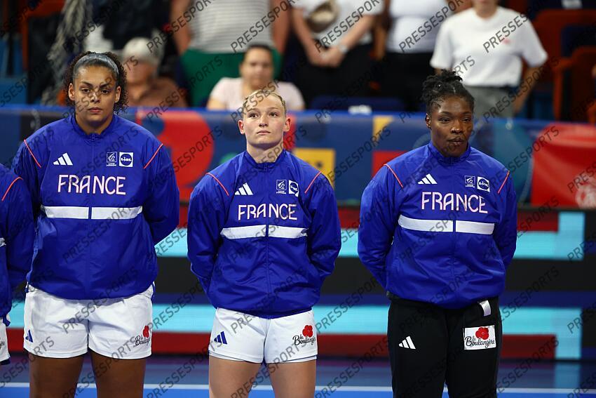 bouktit (sarah) grandveau (lena) sako (hatadou) FRANCE-NORVEGE (22-34) 
