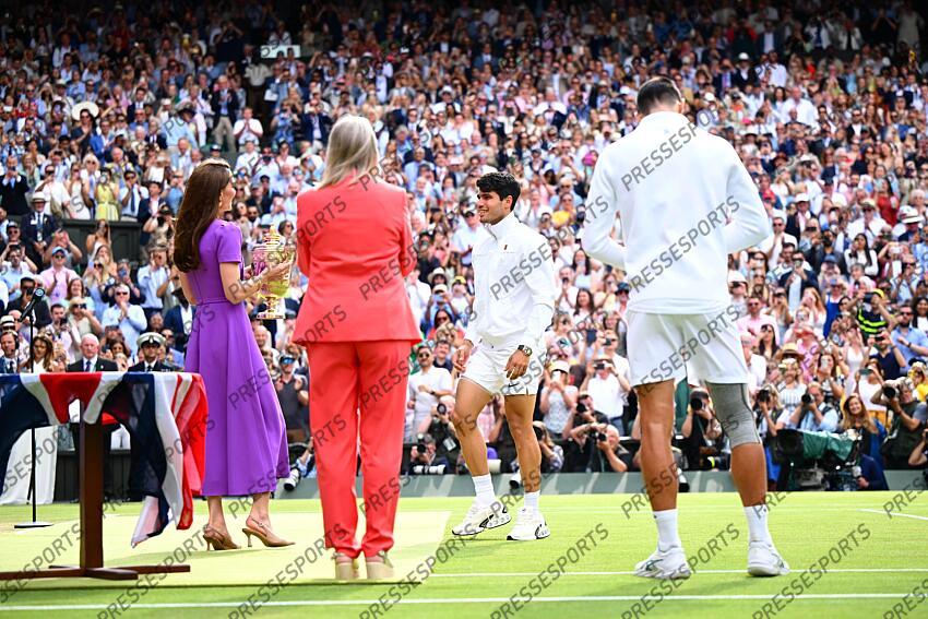 middleton (kate) princesse de galles Alcaraz (Carlos) - (ESP) - ALCARAZ/DJOKOVIC 