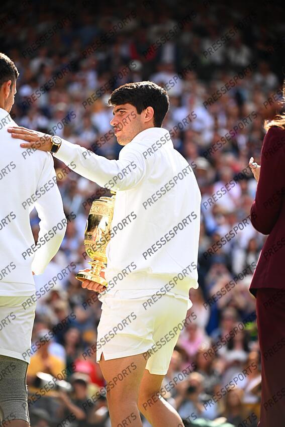 Alcaraz (Carlos) djokovic (novak) ALCARAZ/DJOKOVIC 
