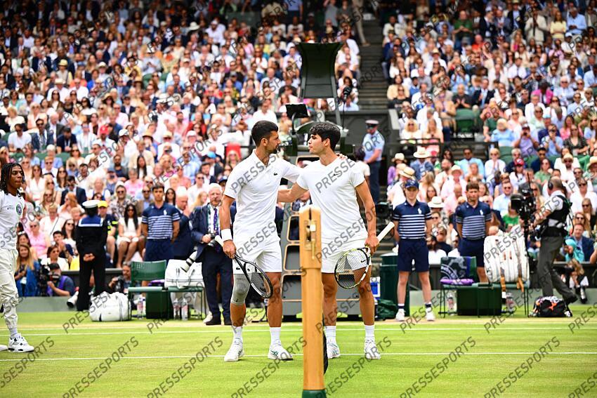 Djokovic (Novak) Alcaraz (Carlos) ALCARAZ/DJOKOVIC 