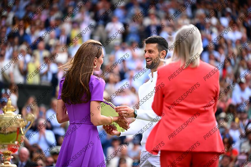 middleton (kate) princesse de galles djokovic (novak) - (ser) - ALCARAZ/DJOKOVIC 