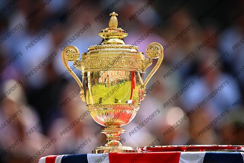 Gentlemen's Singles Trophy ALCARAZ/DJOKOVIC 
