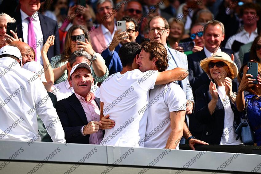 Alcaraz (Carlos) - (ESP) - Ferrero (Juan-Carlos) ALCARAZ/DJOKOVIC 