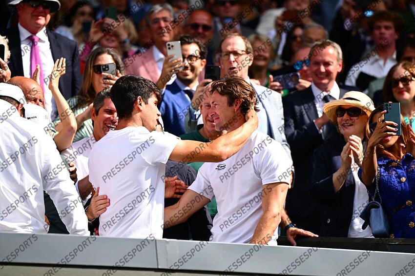 Alcaraz (Carlos) - (ESP) - Ferrero (Juan-Carlos) ALCARAZ/DJOKOVIC 