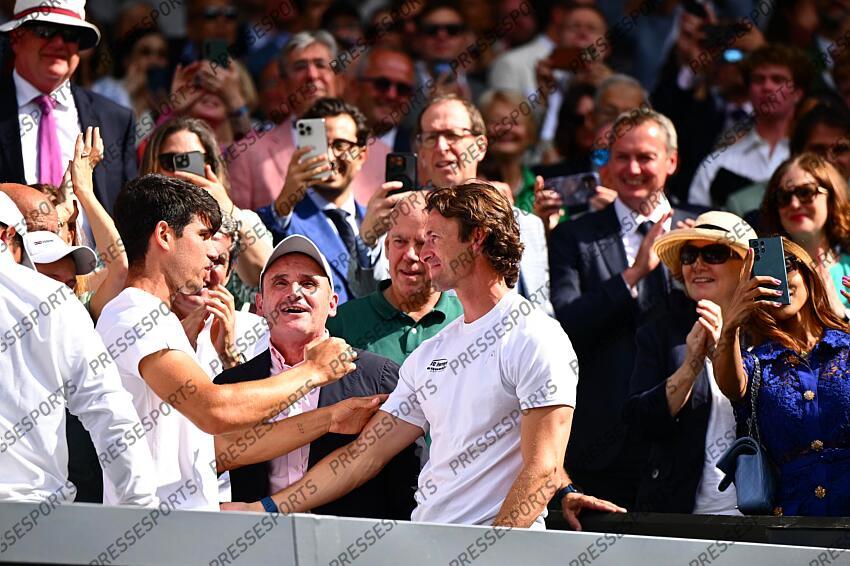 Alcaraz (Carlos) - (ESP) - Ferrero (Juan-Carlos) ALCARAZ/DJOKOVIC 