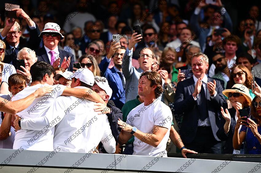Alcaraz (Carlos) - (ESP) - Ferrero (Juan-Carlos) ALCARAZ/DJOKOVIC 