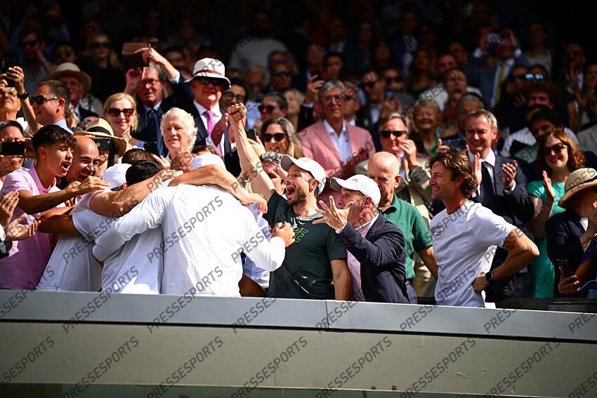 Ferrero (Juan-Carlos)Alcaraz (Carlos) - (ESP) - ALCARAZ/DJOKOVIC 