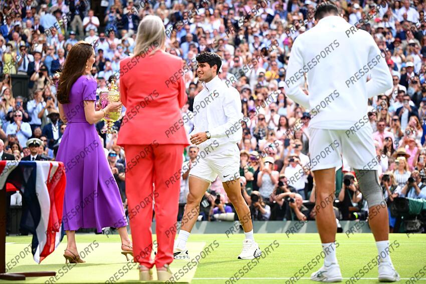 middleton (kate) princesse de galles Alcaraz (Carlos) - (ESP) - ALCARAZ/DJOKOVIC 