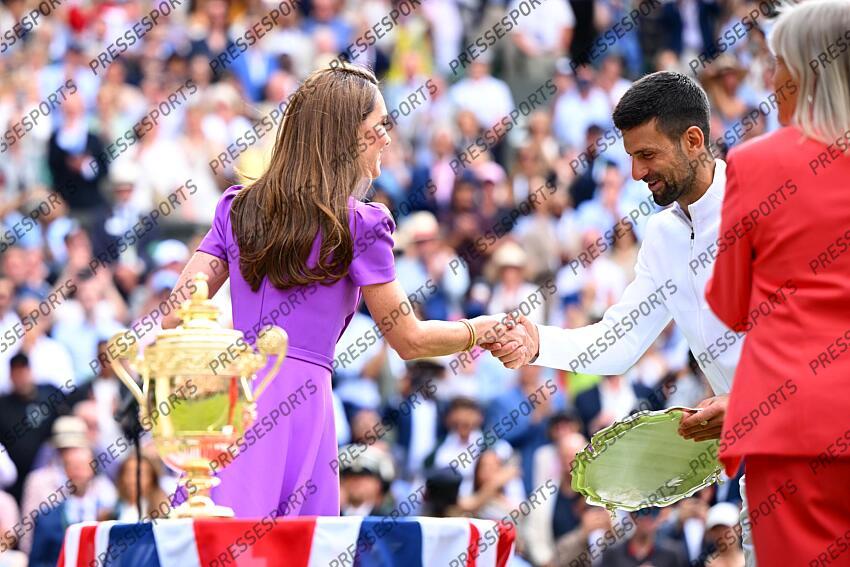 middleton (kate) princesse de galles djokovic (novak) - (ser) - ALCARAZ/DJOKOVIC 