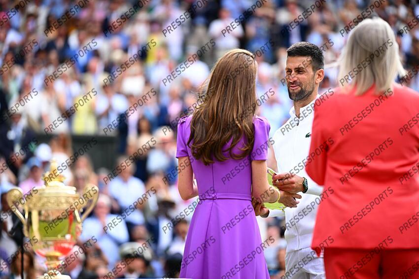 middleton (kate) princesse de galles djokovic (novak) - (ser) - ALCARAZ/DJOKOVIC 