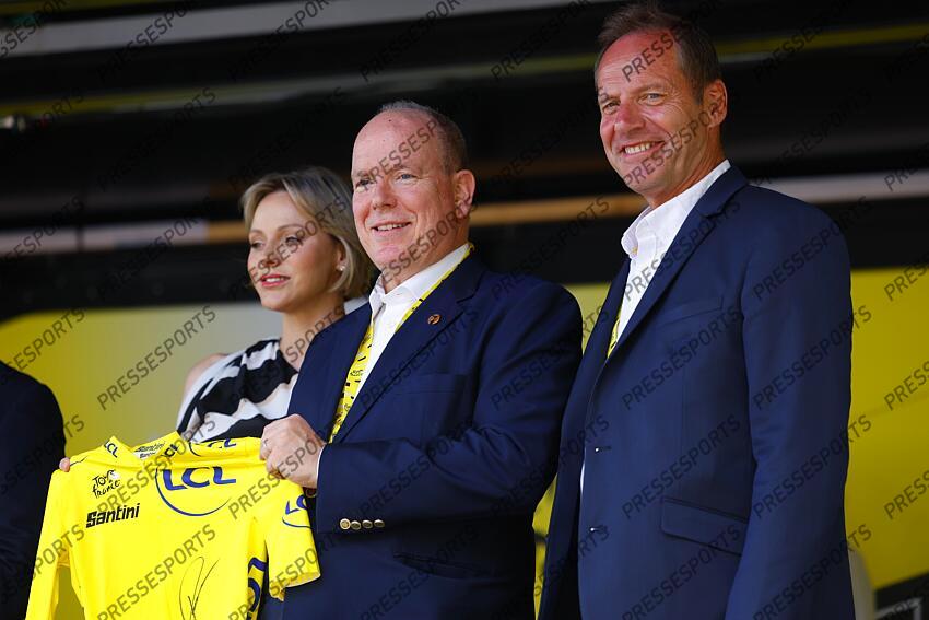 princesse charlene de monaco prince albert de monaco prudhomme (christian) MONACO/NICE wittstock (charlene) avec sa mari Albert II Grimaldi: prince souverain (chef d'Etat) de Monaco 