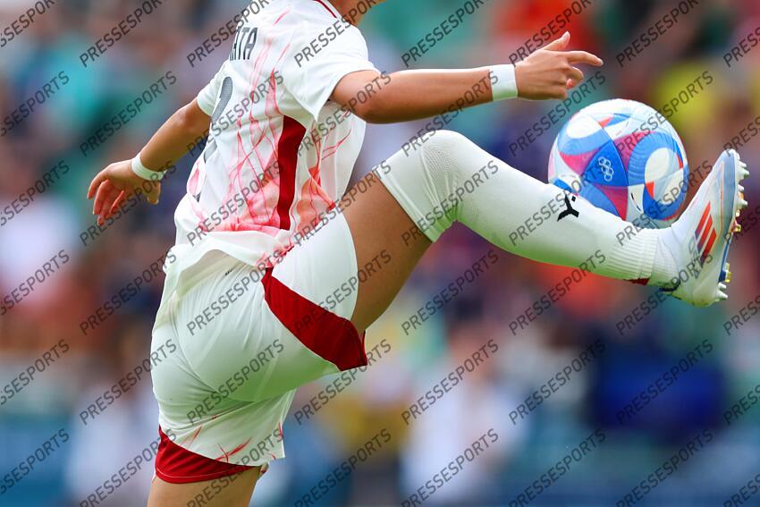 General view, JULY 25, 2024 - Football/Soccer : Women's Group C match between Japan 1-2 Spain during the Paris 2024 Olympic Games at La Beaujoire Stadium in Nantes, France. (Photo by Naoki Morita/AFLO SPORT) ESPAGNE FEM-JAPON FEM (2-1) 