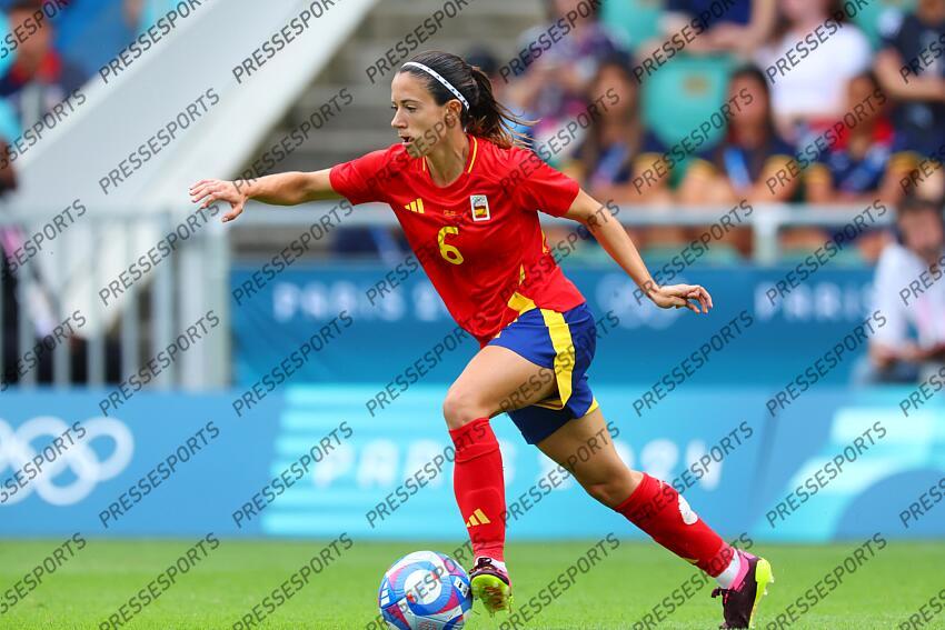Bonmati Aitana (ESP), JULY 25, 2024 - Football/Soccer : Women's Group C match between Japan 1-2 Spain during the Paris 2024 Olympic Games at La Beaujoire Stadium in Nantes, France. (Photo by Naoki Morita/AFLO SPORT) ESPAGNE FEM-JAPON FEM (2-1) 
