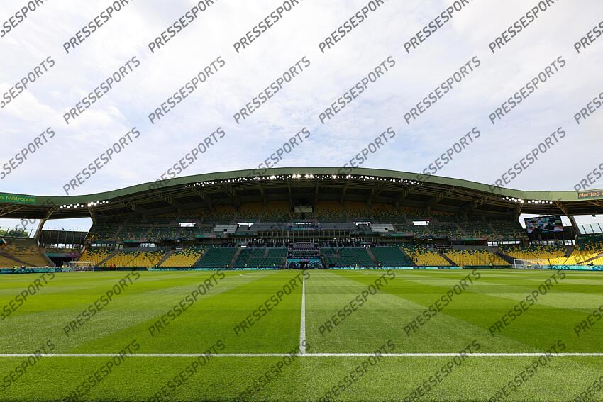 General view of La Beaujoire Stadium, JULY 25, 2024 - Football/Soccer : Women's Group C match between Japan 1-2 Spain during the Paris 2024 Olympic Games at La Beaujoire Stadium in Nantes, France. (Photo by Naoki Morita/AFLO SPORT) ESPAGNE FEM-JAPON FEM (2-1) 