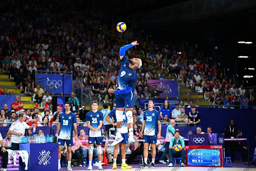 NGAPETH (Earvin) FRANCE-SERBIE 