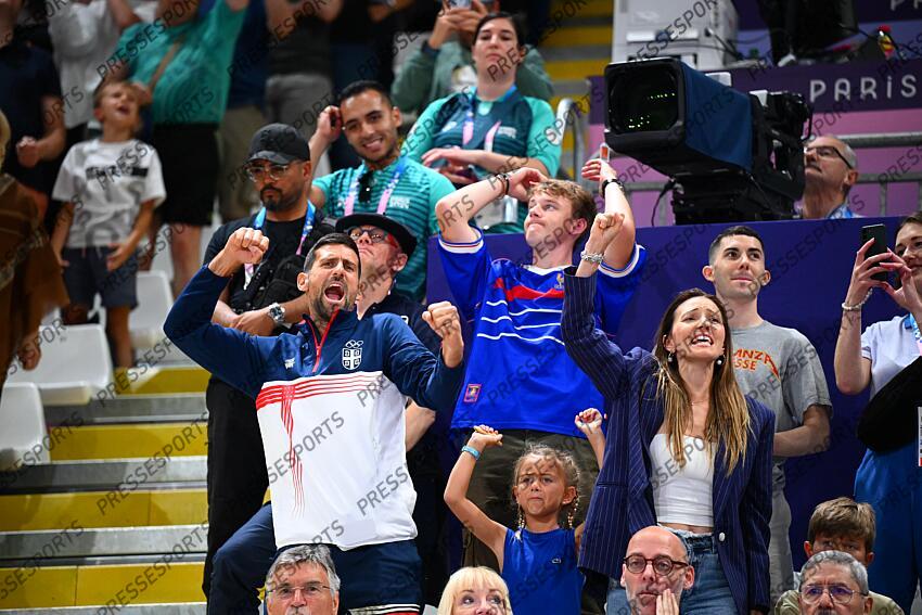 Djokovic (novak) FRANCE-SERBIE 