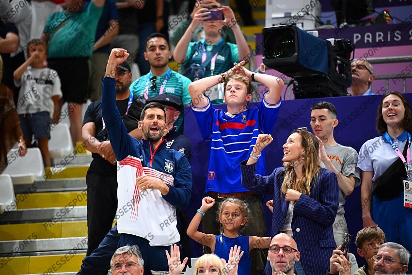 Djokovic (novak) FRANCE-SERBIE 