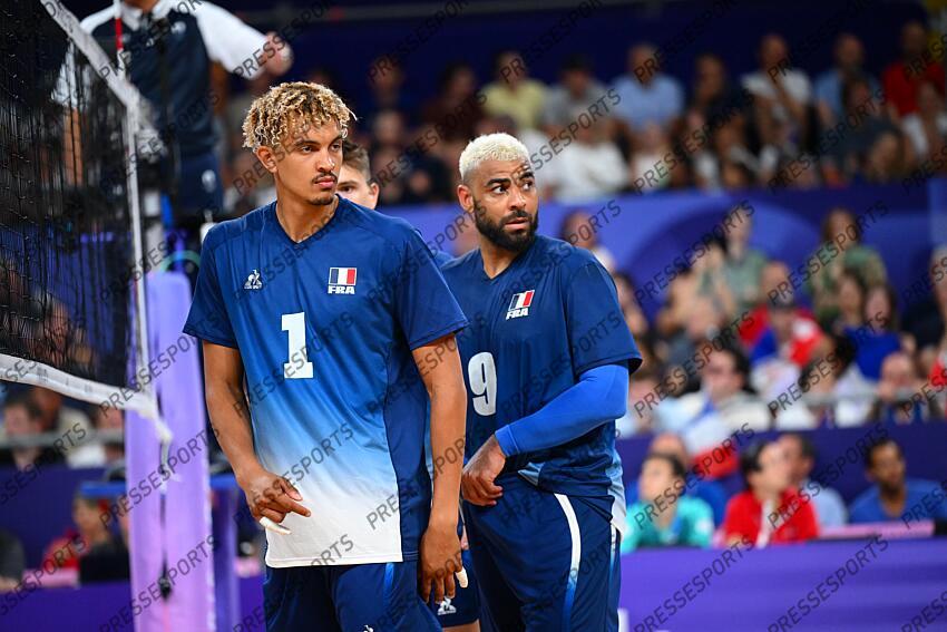 CHINENYEZE (Barthelemy) NGAPETH (Earvin) FRANCE-SERBIE 
