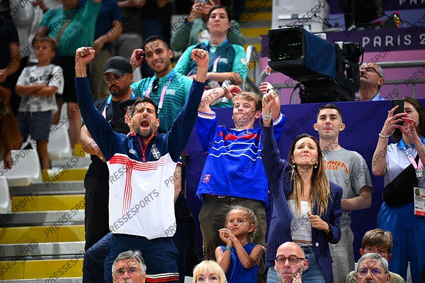 Djokovic (novak) FRANCE-SERBIE 