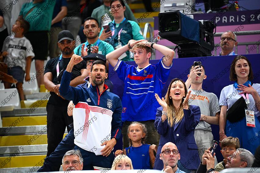 Djokovic (novak) FRANCE-SERBIE 