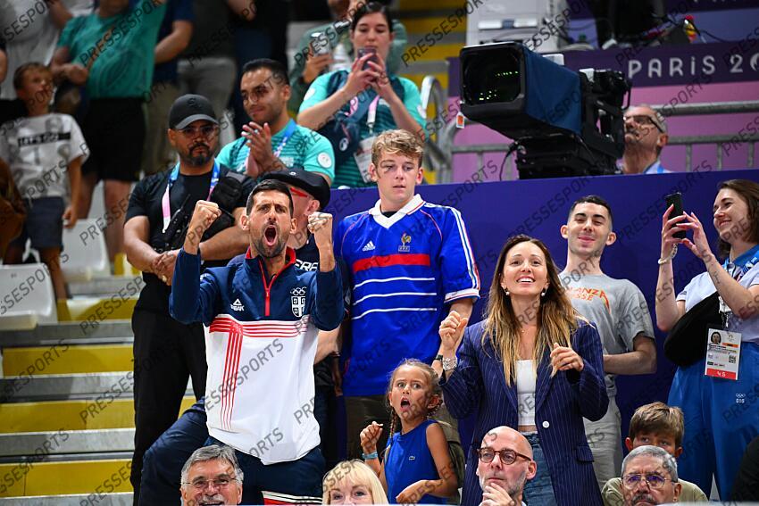 Djokovic (novak) FRANCE-SERBIE 