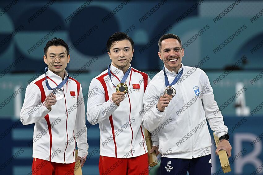 ZOU (Jingyuan) - (chn) - LIU (Yang) - (chn) - petrounias (eleftherios) - (gre) - ANNEAUX HOMMES 