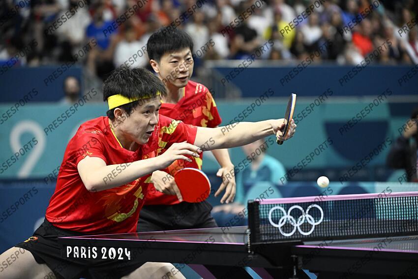 WANG (Chuqin) - (chn) - MA WANG/CHO JANG quarts de finale CHINE-COREE match 1 