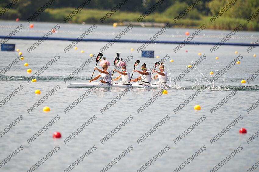 PUPP (Noemi ) - (hon) - FOJT (Sara ) - (hon) - CSIPES (Tamara ) - (hon) - GAZSO (Alida Dora) - (hon) - K4 500 M FEMMES 