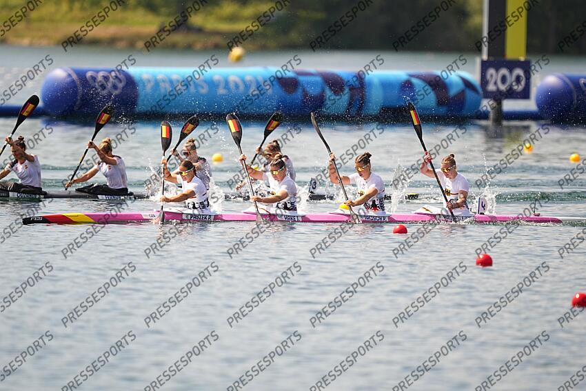 PASZEK (Paulina) - (ger) - HAKE (Jule Marie) - (ger) - JAGSCH (Pauline) - (ger) - BRUESSLER (Sarah) - (ger) - K4 500 M FEMMES 