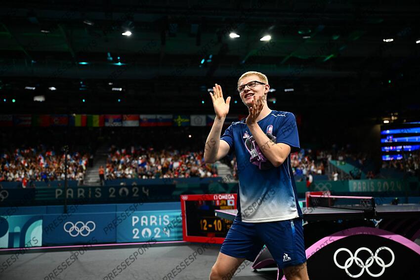 lebrun (felix) - (fra) - F.LEBRUN/HARIMOTO Pour le bronze FRANCE-JAPON match 2 