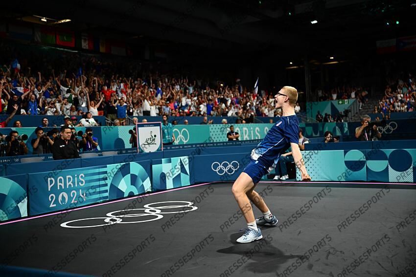 lebrun (felix) - (fra) - F.LEBRUN/HARIMOTO Pour le bronze FRANCE-JAPON match 2 