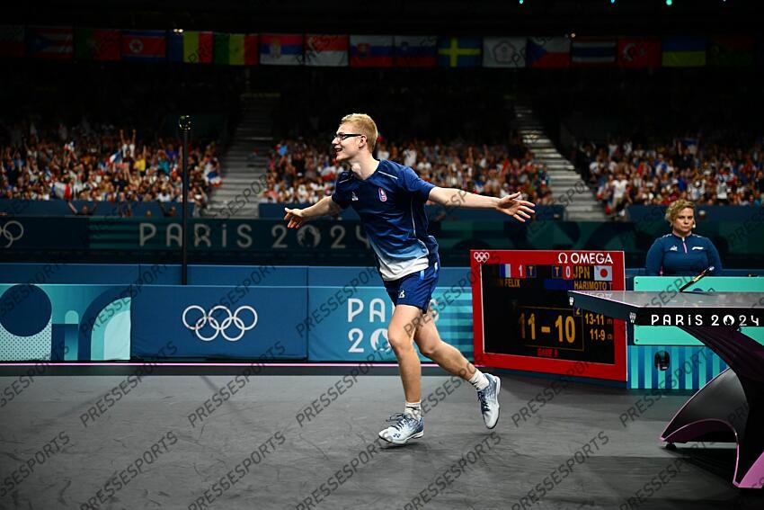 lebrun (felix) - (fra) - F.LEBRUN/HARIMOTO Pour le bronze FRANCE-JAPON match 2 