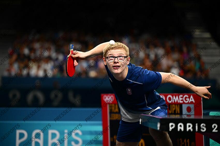 lebrun (felix) - (fra) - F.LEBRUN/HARIMOTO Pour le bronze FRANCE-JAPON match 2 