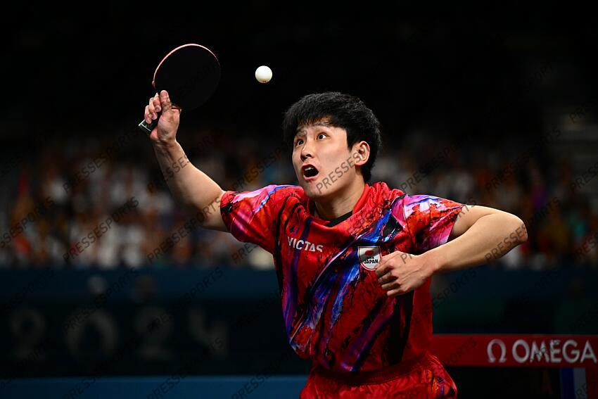 HARIMOTO (Tomokazu) - (jap) F.LEBRUN/HARIMOTO Pour le bronze FRANCE-JAPON match 2 