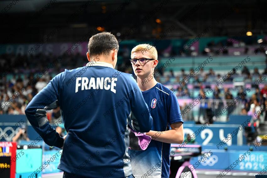 lebrun (felix) - (fra) - F.LEBRUN/HARIMOTO Pour le bronze FRANCE-JAPON match 2 