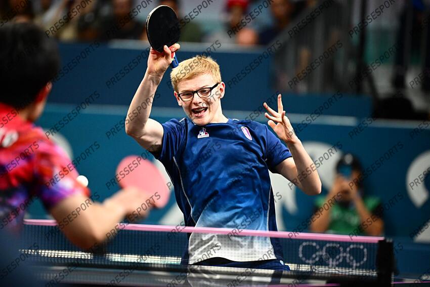 lebrun (felix) - (fra) - F.LEBRUN/HARIMOTO Pour le bronze FRANCE-JAPON match 2 