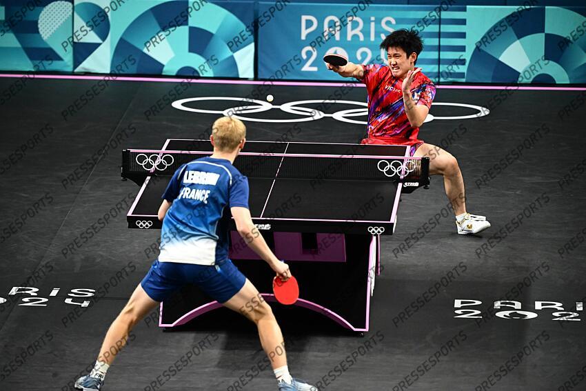 lebrun (felix) - (fra) - HARIMOTO (Tomokazu) - (jap) F.LEBRUN/HARIMOTO Pour le bronze FRANCE-JAPON match 2 