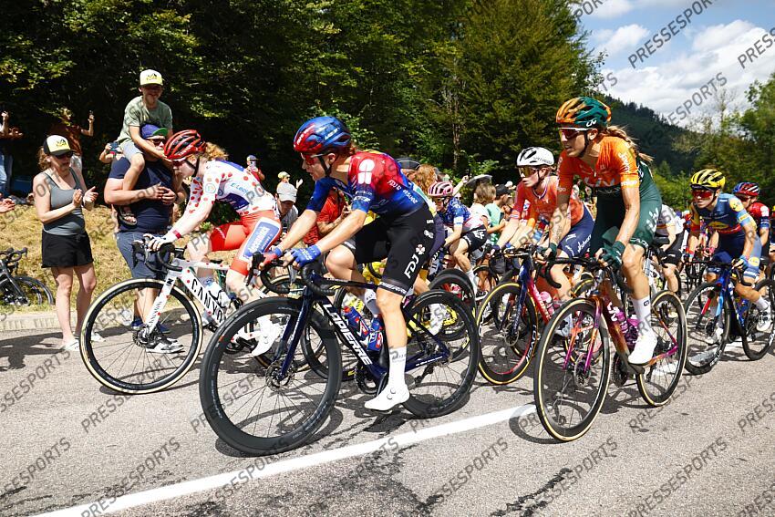 pieterse (puck) - (hol) - adegeest (loes) - (hol) - vollering (demi) - (hol) - garcia (mavi) - (esp) - REMIREMONT/MORTEAU col du mont de Fourche 