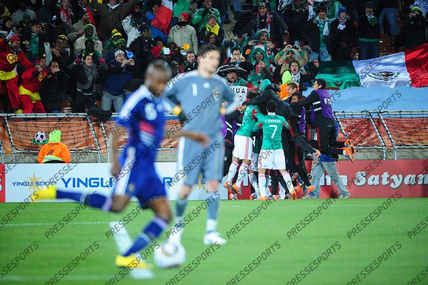 giovani barrera (pablo) FRANCE-MEXIQUE (0-2) GROUPE A gallas (william) - 5 - lloris (hugo) mag (1460) du 10/07/2010 HD 