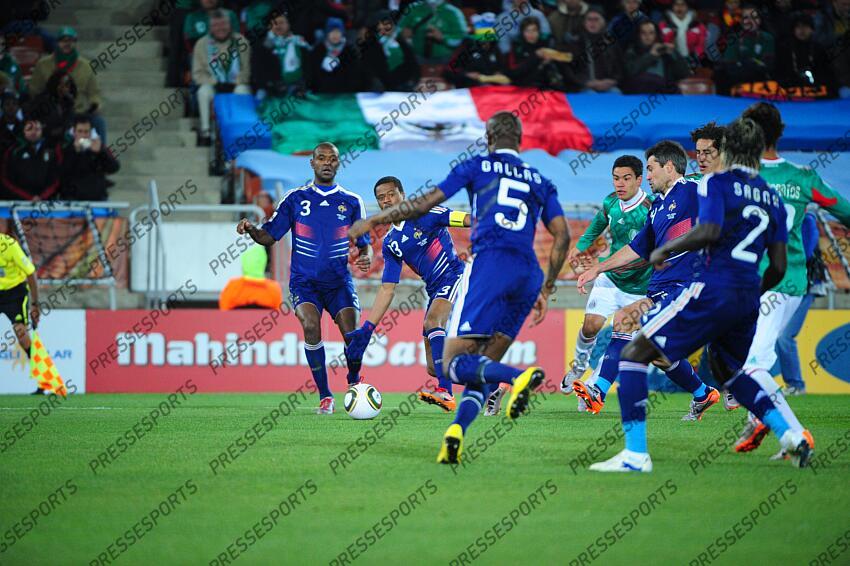 evra (patrice) FRANCE-MEXIQUE (0-2) GROUPE A abidal (eric) gallas (william) - 5 - HD 