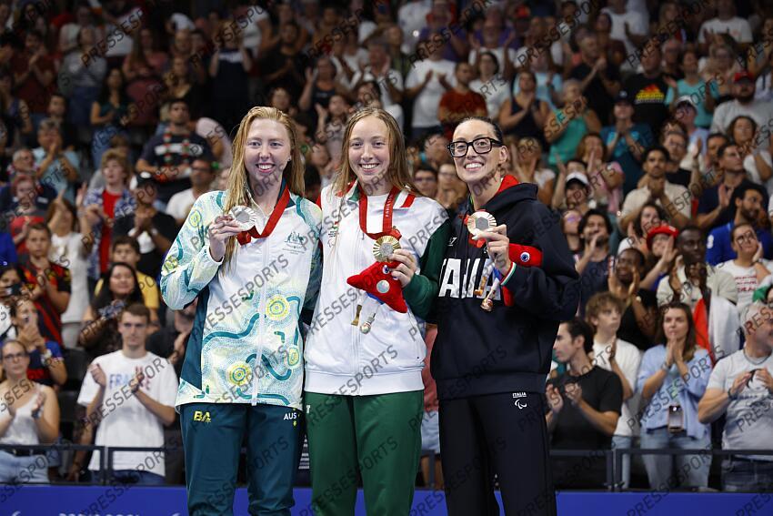 patterson (lakeisha) - (aus) - konkoly (zsofia) - (hon) - bianco (vittoria) - (ita) - 400 M NAGE LIBRE FEMMES S9 " phryge " 