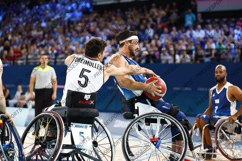 DREIMULLER (Nico) - (ger) CARLIER (Christophe) - (fra) - ALLEMAGNE-FRANCE (72-64) 